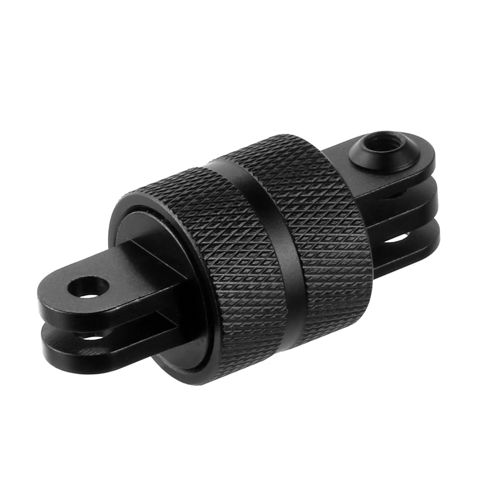 A64K 360 Degree Rotating Joint Connector Bracket 90 Degree Elbow Tripod Mount Screw Adapter for GoPro 13 12 11 Action Camera