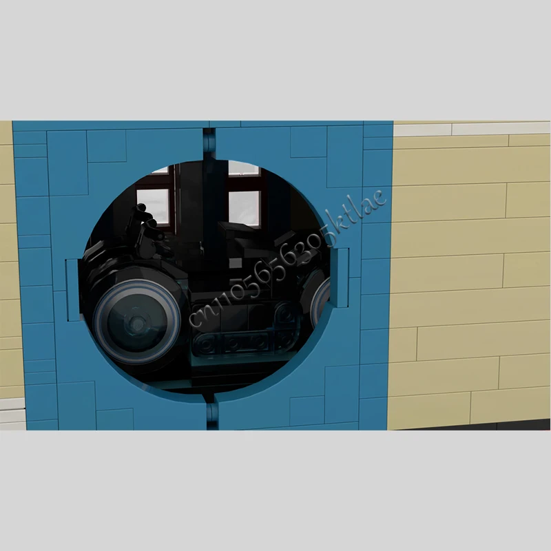 2186 pièces de construction modulaires de cinéma médiéval de luxe, personnalisables, briques de construction, jouet créatif pour enfants, bricolage, cadeau de Noël pour garçon