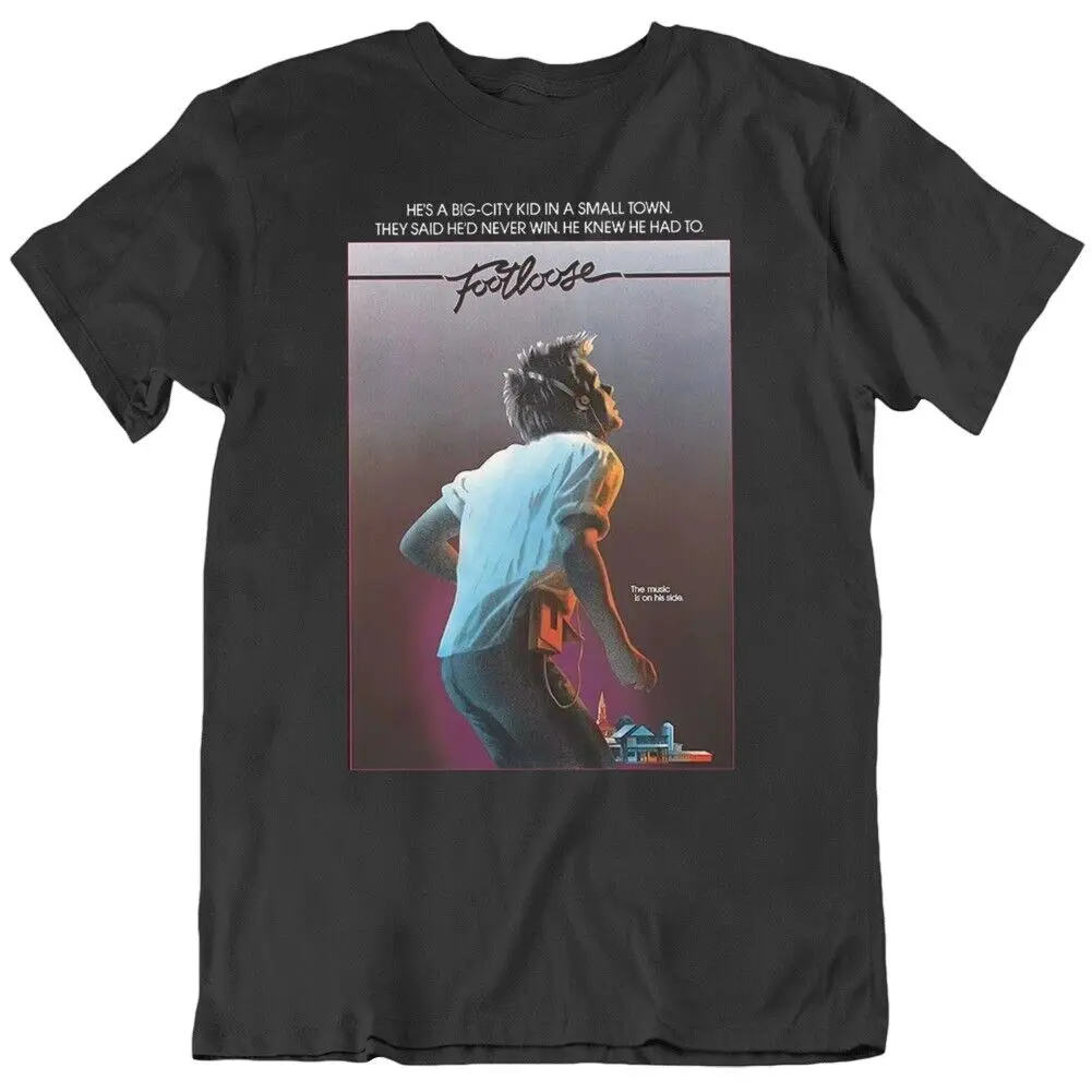 

80's Movie Footloose Retro Movie Poster T Shirt