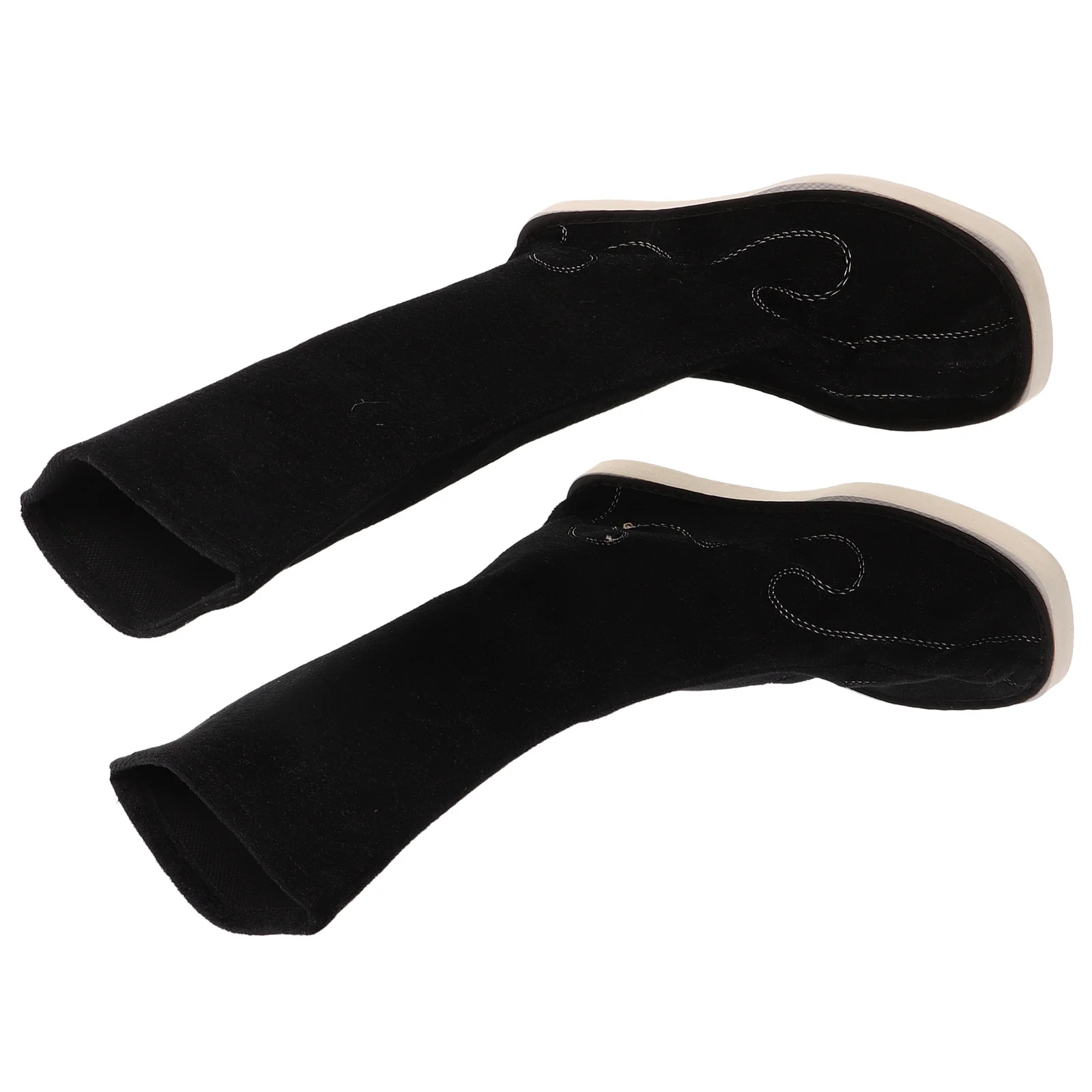 중국 한푸 공연 부츠 아시아 의상 신발 스타일 의류 고대 전통