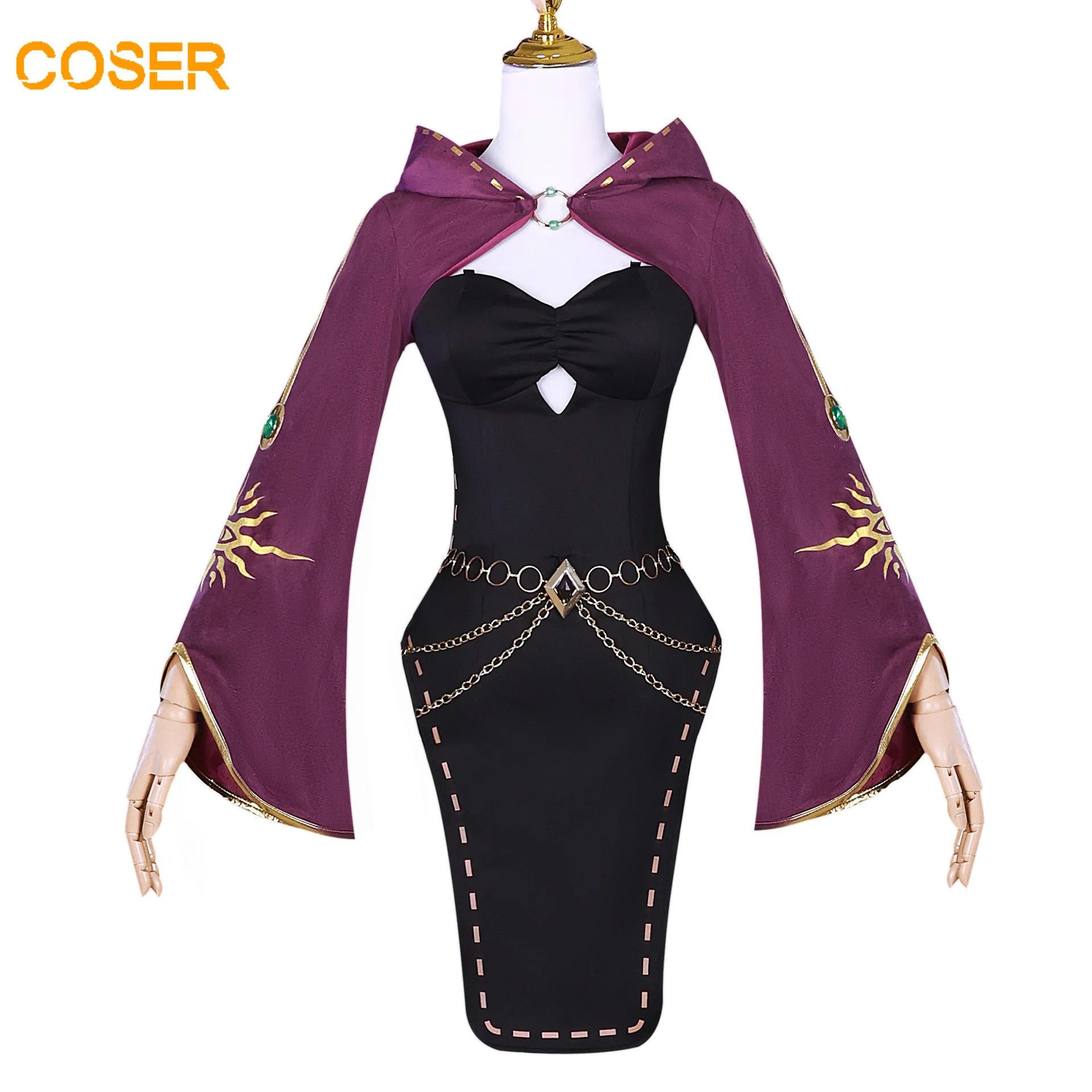 Vera Nair Game Identity V Fiona Gilman / Priestess Costumes Wig Full Set Halloween Party Cosplay Chaistmas Suits