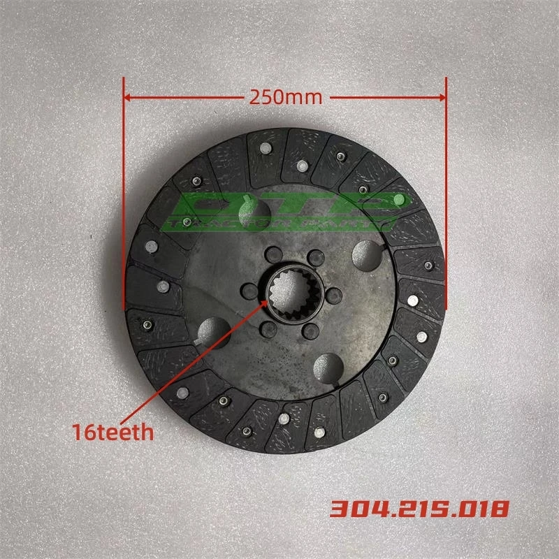 

304.21S.018, МАСНЫЙ ДИСК сцепления для двухступенчатого сцепления, детали трактора JM для 30HP-35HP, JM304/JM354