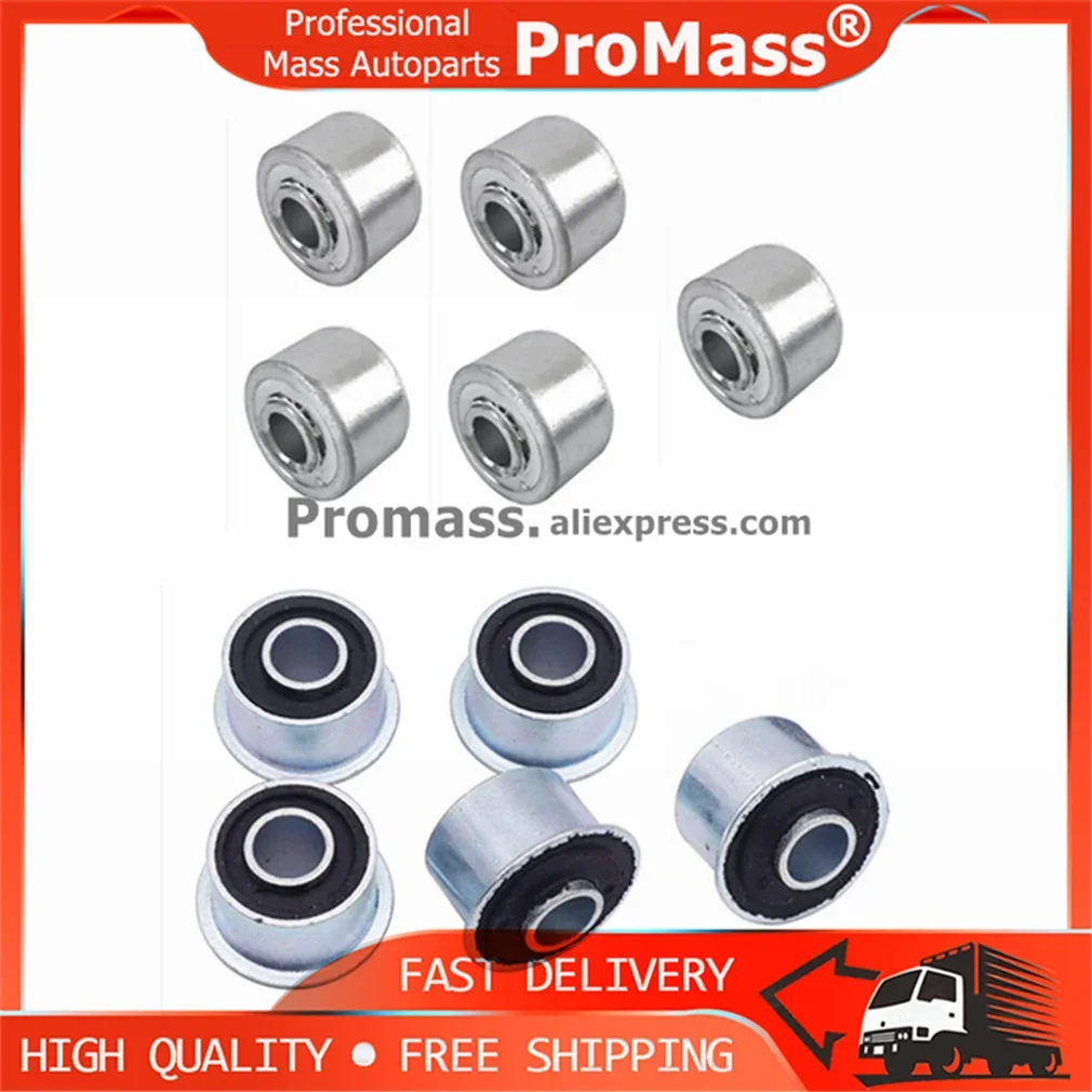 5pcs 6685060 + 5pcs 6665701 for Bobcat 751 753 763 773 7753 Skid Steer Loader T200 T250 T300 Pedal and Steering Bushing Kit