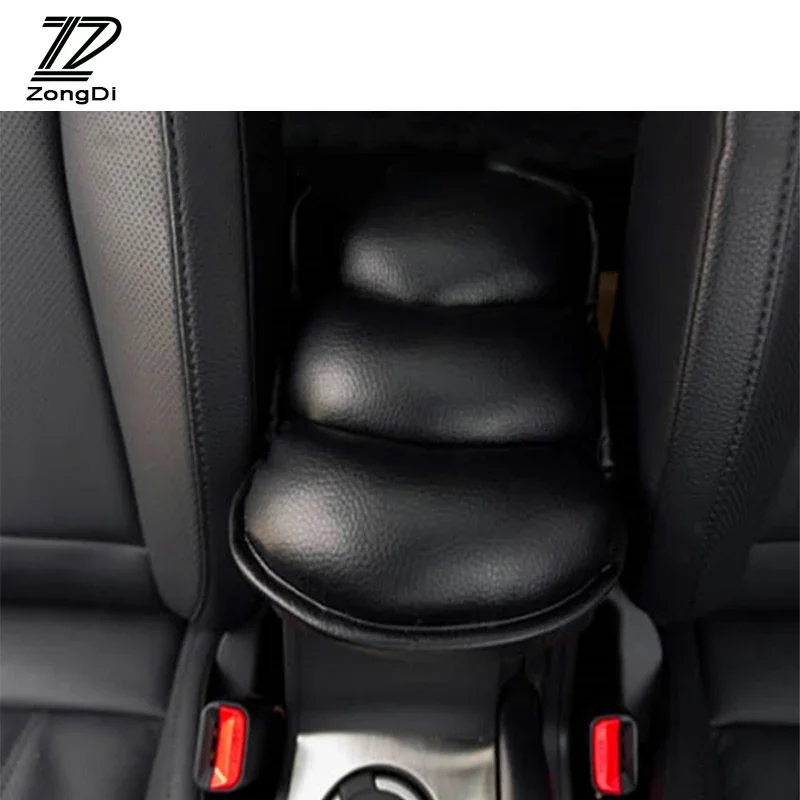 ZD Center Console Car Armrests Cover Pad For Peugeot 307 206 207 407 508 2008 406 Volvo XC60 S60 XC90 V70 Lada Granta Vesta 2017