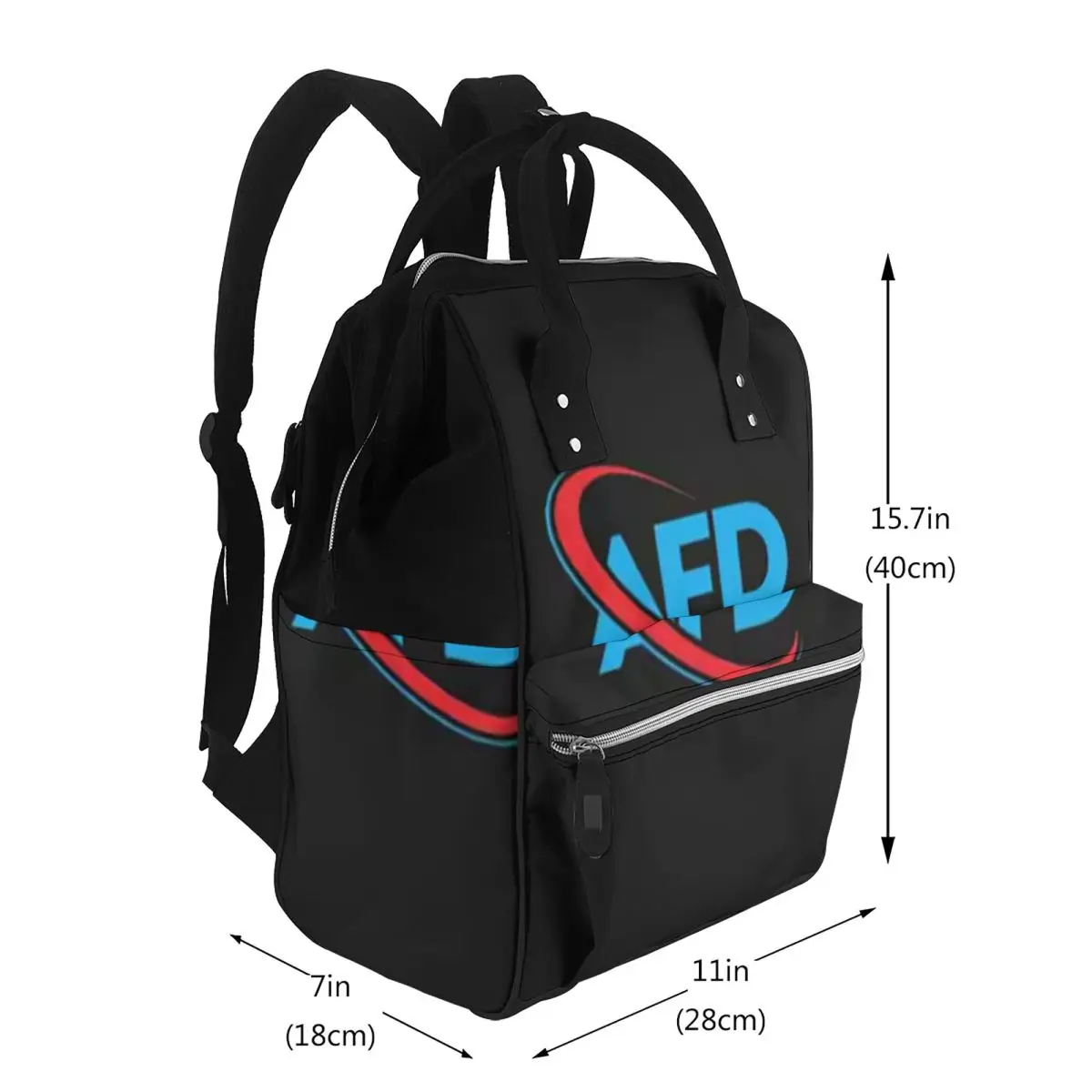 AFD Alternative For Germany Fashion Student Backpack School Bag Hiking Travel Daypack for Men Women Bookbag Shoulder Bags