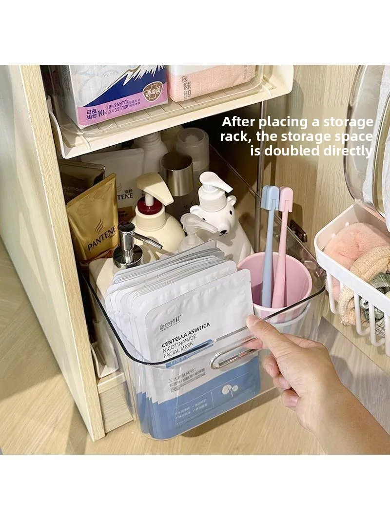 

Органайзер для хранения вещей в студенческом общежитии: многоуровневая полка и система разделенных ящиков для предметов личной гигиены