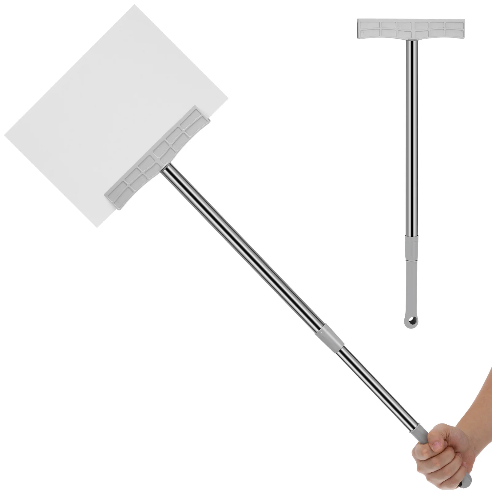 

Handheld Telescopic Sign Holder Retractable Stainless Steel Pole for Airport Pickup Sports Exhibition Sign Poles Outdoor