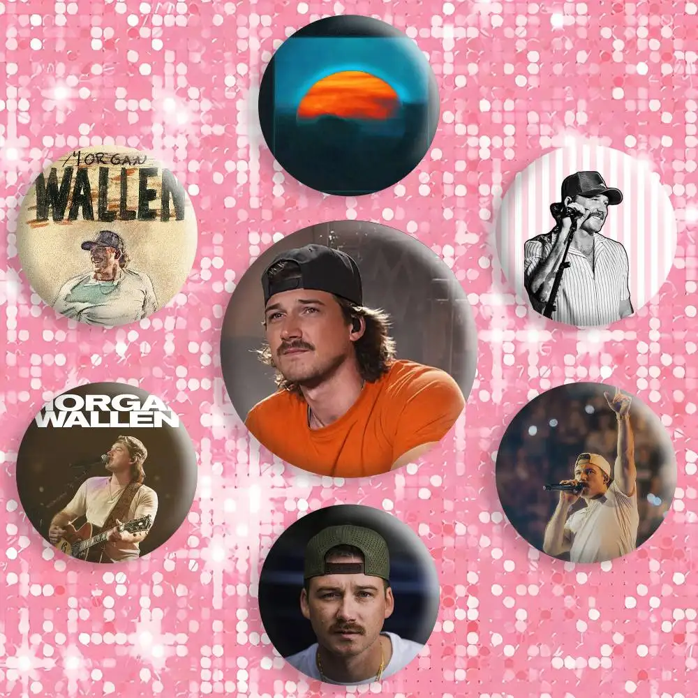 M-morgan wallen Been By Now Button Pins Backpack Clothing Decor Brooch Badge Jewelry Gifts for Kids