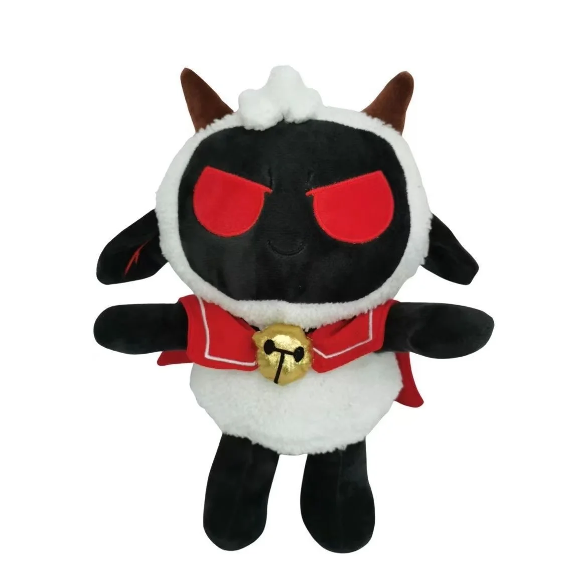 2026 New Hot 26/30cm Mothman Plush Ant Moth Man Doll Collection Bat Demon Halloween Plush Toy Gift Room Decoration Doll Gift view 5