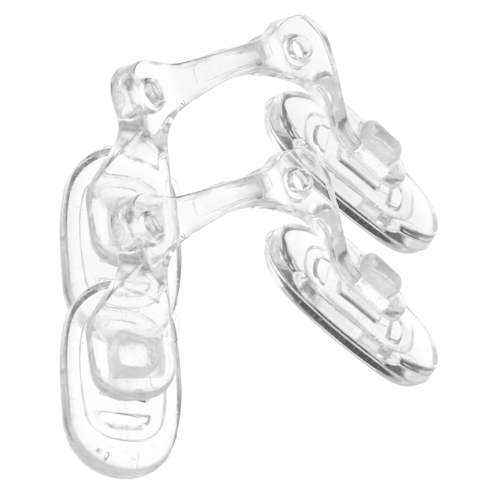 

2Pcs Silicone Nose Pads for U-Shaped Anti-Slip Saddles Bridge Secure Fit for Sports Play Easy Install Eyeglass Repair