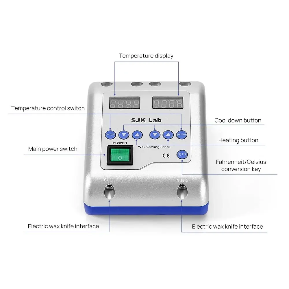 CYO004 Denspay Dental Lab Equipment Electric Waxer Wax Knife Carving Pen apparecchi elettrici Carving And moulding Wax Patterns