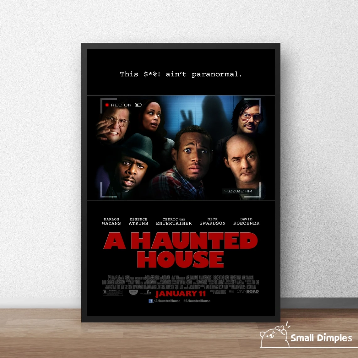 

A Haunted House Classic Movie Poster Canvas Art Print Home Decoration Wall Painting ( No Frame )