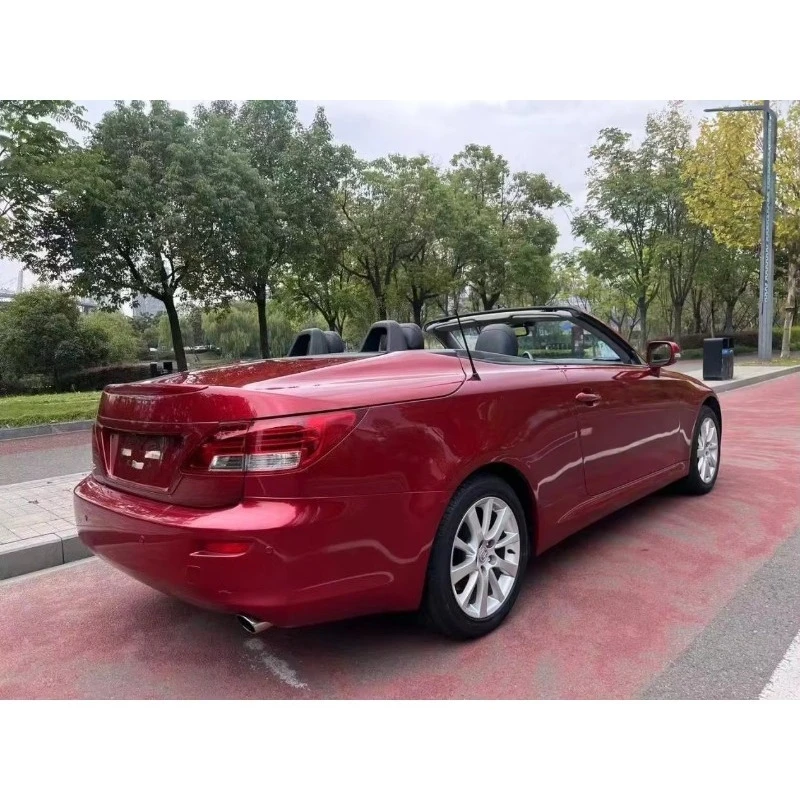 Used 2010 IS250C Convertible Turbo Red Luxury Automatic 2Seat Panoramic Sunroof Steering Car 1-25000 Miles