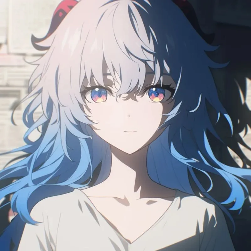 Jeu Genshin Impact Ganyu Cosplay sac en peluche grande bouche rire visage Transparent bleu Itabag sac à dos Anime bandoulière sac à bandoulière