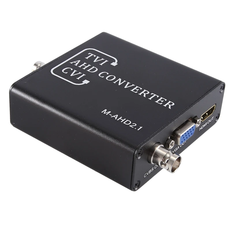 Full HD 5MP 2MP 720P 1080P AHD TVI CVI To HD VGA CVBS Converter Switch For CCTV Camera Video Tester Convert