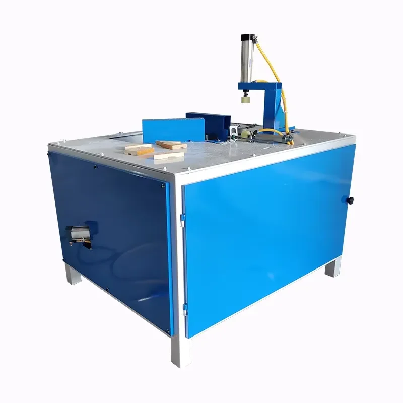Automatic Wood Wedge Angle Cutting Machine Triangular Gasket Saw for Woodworking Precision Machinery Tool Triangular Wood