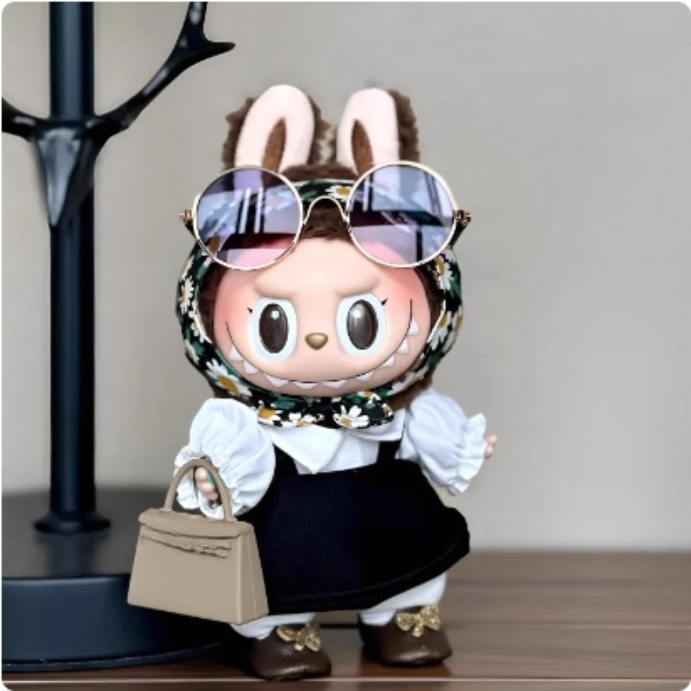 

Платок с лямкой на шее Daisy, платье с лямкой на шее, одежда Labubu, аксессуары для Кореи, Kpop EXO 3,0, плюшевая кукла-идол, весенний подарок для прогулок