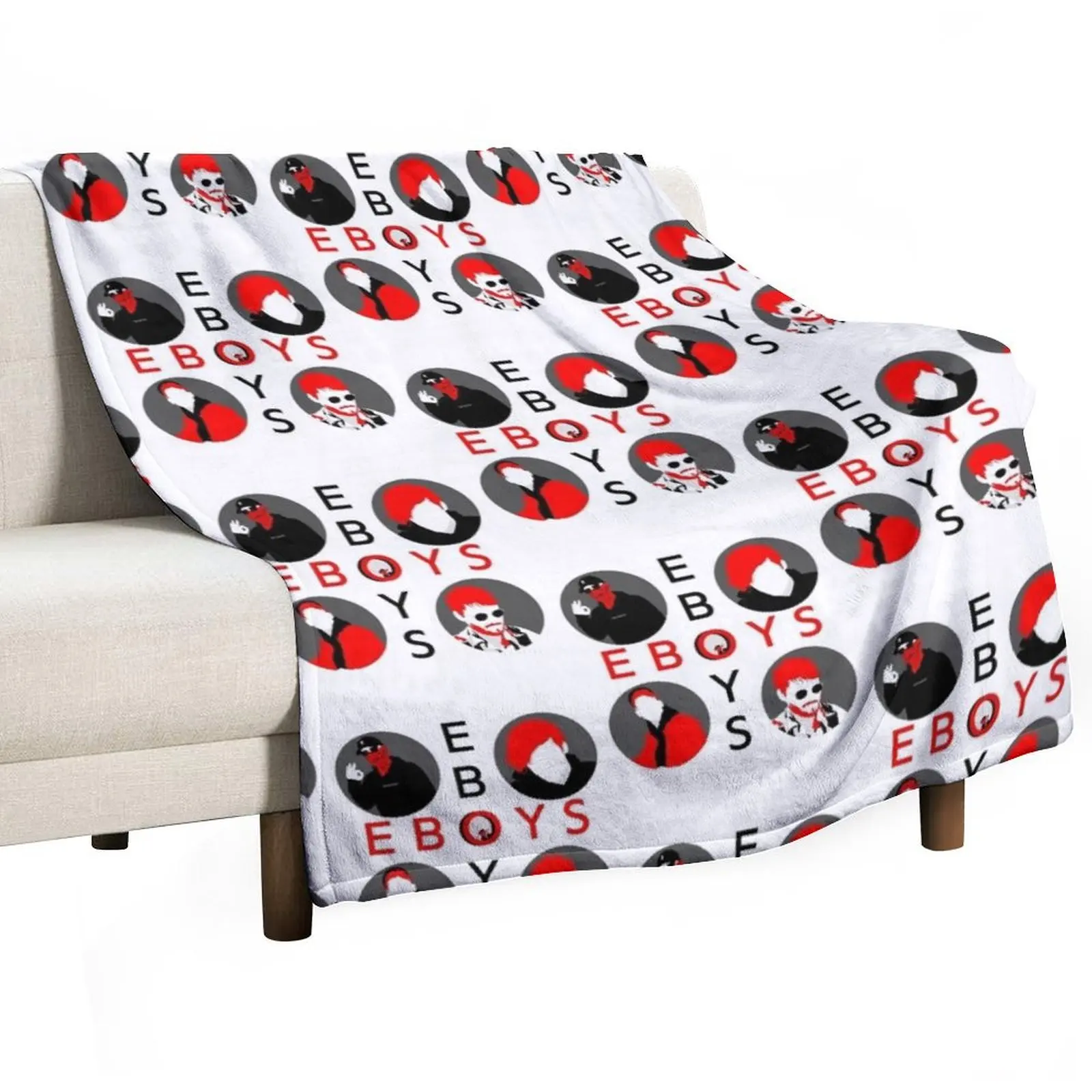 

EBOYS Art Print Throw Blanket Designers Sofa Throw Blankets