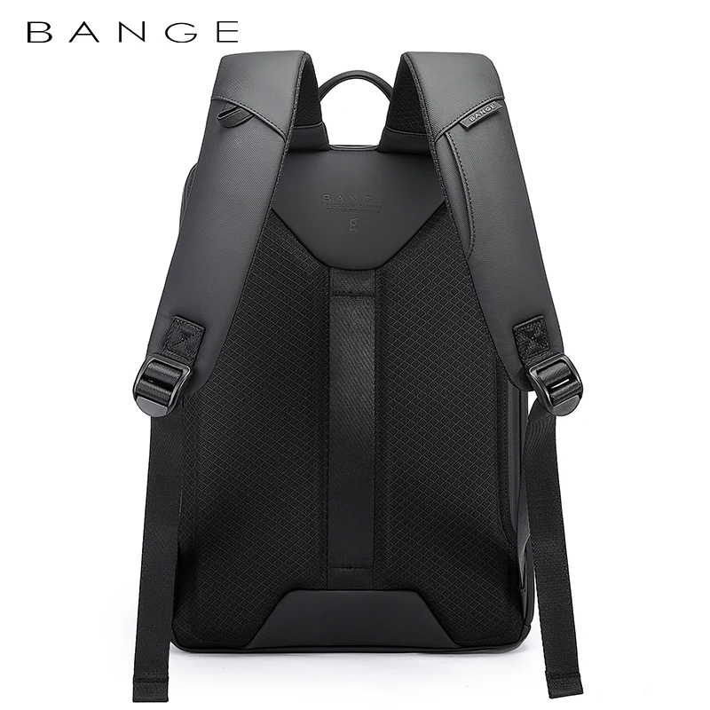 BANGE-Mochila Impermeável para Homens e Mulheres, Bolsa para Laptop, Negócios, Solid, Simples, Multicolor, Moda, Novo