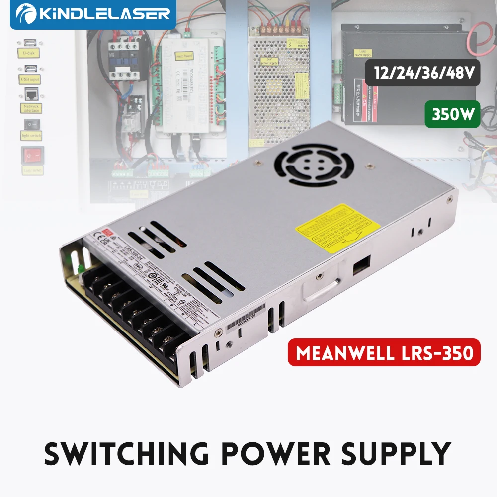 Mean Well LRS-350 Switching Power Supply 12V 24V 36V 48V 350W single output enclosed type Switching Power Supply