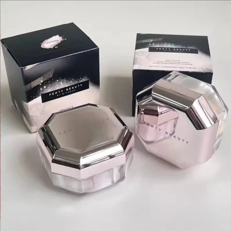 2026 Fashion Fenty Beauty Makeup Set Lippenstift Diamant Gesichtsbeleuchtungspulver Präsentation Gesichtskonturstift Loses Pulver