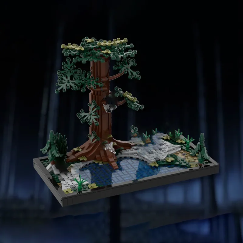 Populaire filmmodel Moc-bouwstenen The Burrow-serie Technologie Modulaire blokken Cadeau Kerstspeelgoed DIY-bouwsets