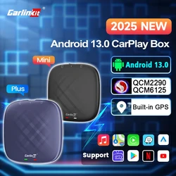 Carlinkit 5 CarPlay Mini Aiกล่องWireless CarPlayไร้สายAndroid AutoสําหรับAudi Mazda ToyotaสําหรับNetflixสําหรับYouTube 4G LTE GPS
