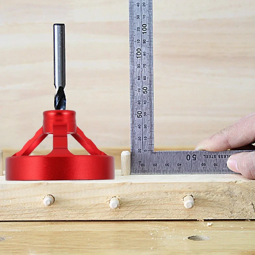 5/6/7/8/9/10mm Guida per trapano verticale Posizionatore Dispositivo 3in1 Dritto Carpenteria Foro Trapano Punzone Localizzatore Incernierato Strumento per la lavorazione del legno