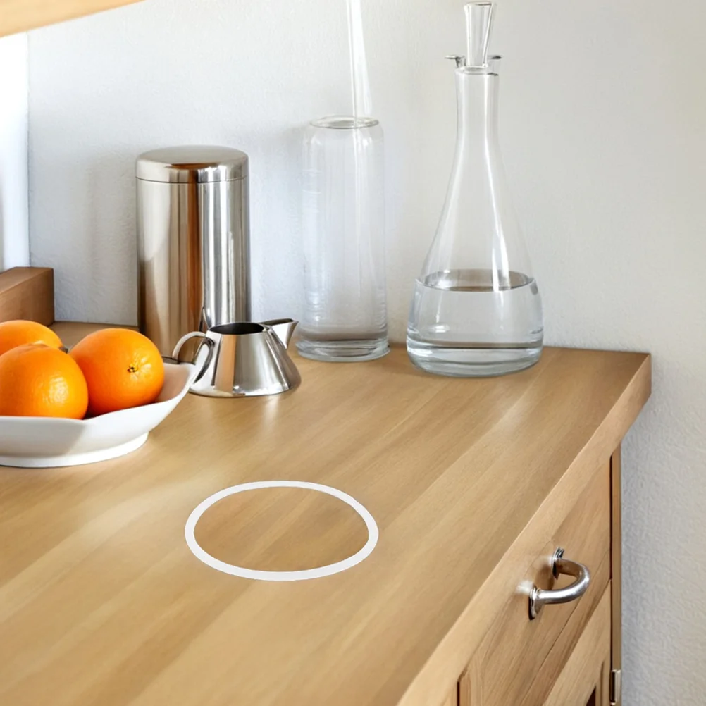 

3Pcs Insulated Lunch Box Sealing Ring 12Cm Inner Diameter High-Temperature Resistant Silicone Gasket Leakproof Reusable