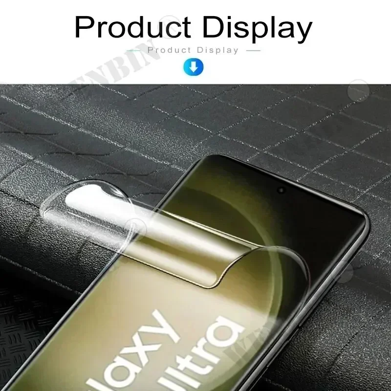 5 Stück Hydrogelfolie für Samsung S25 S24 S23 S22 S21 Ultra Plus S21 S23 S24 FE A56 A55 A54 A36 A35 A15 A16 5G Displayschutzfolie