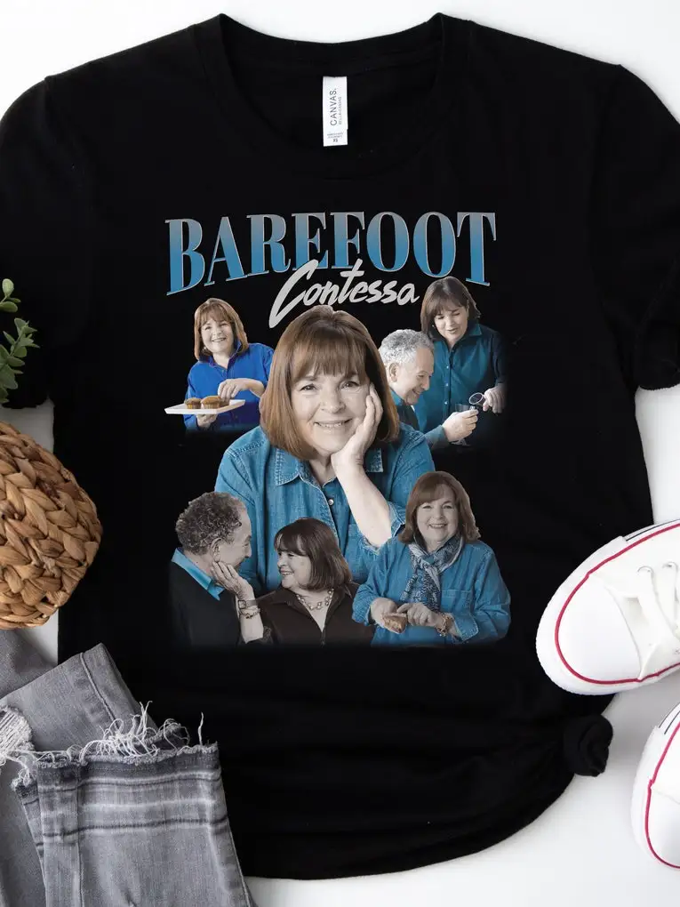 Vintage Barefoot Contessa Ina Garten 90s Bootleg T Shirt