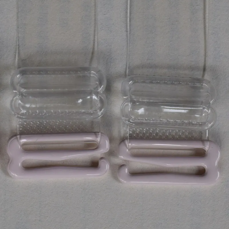 Correas transparentes y ajustables para sujetadores, soportes invisibles antideslizantes para sujetadores sin tirantes, 1,0/1,2/1,5/1,8 cm, 2 pares