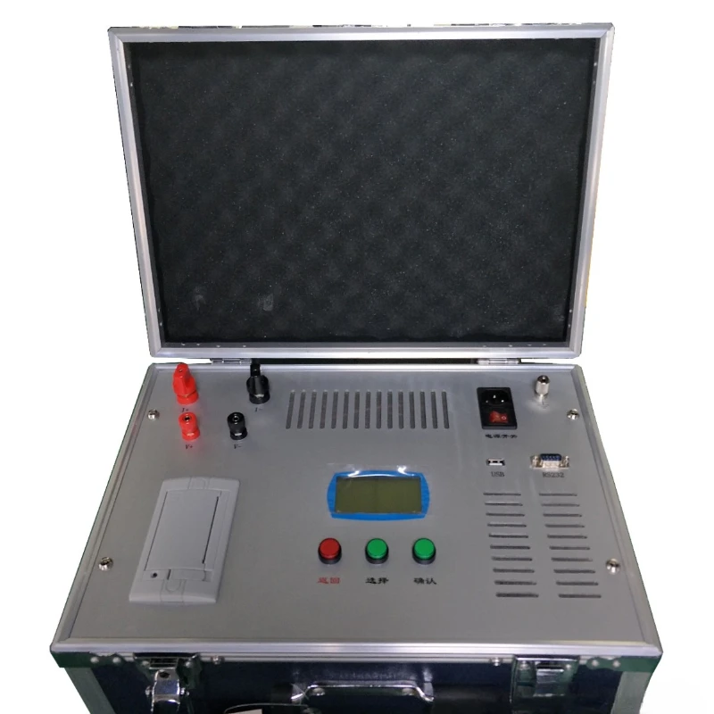 

10A DC resistance tester for transformer Aluminum-plastic old DC resistance tester