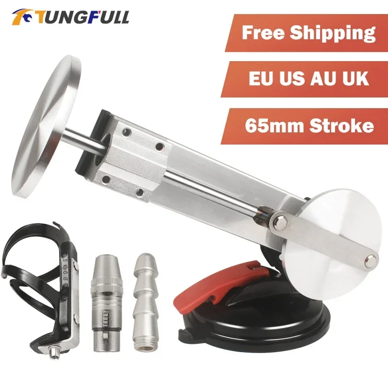 

24V Linear Actuator Stroke 65mm 3XLR Actuator Reciprocating Motor Small Mini Telescopic Linear Actuator with Suction Cup