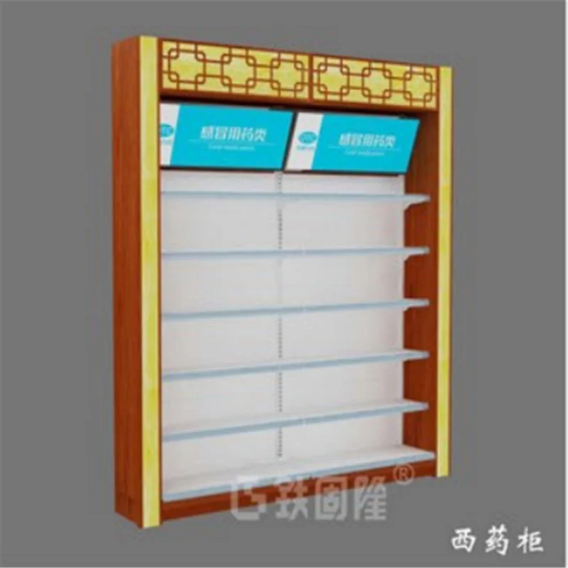 [Customized]Modern chemist's Shop Pharmacy Shelves  Decoration Counter Design