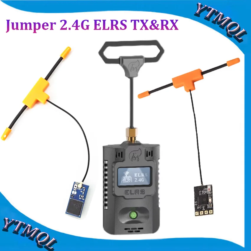 1Pcs Jumper 2.4G ELRS TX Module AION NANO T-PRO / ExpressLRS ELRS AION-RX-MINI Receive  R1 V2 Mini Receiver For RC Drone