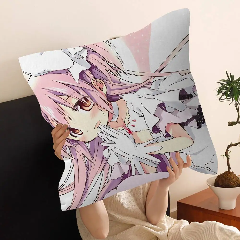 Anime Puella Magi Madoka Magica Pillow Anime Pillow Sofa Bed Head Pillow Cover Cushion Cover 45x45 cm Fashion