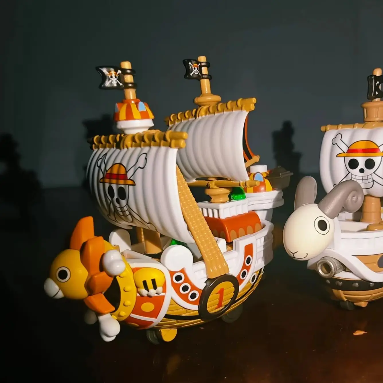 POP MART ONE PIECE the Grand Line Series Vehicles Blind Box Cute Girl Anime Figures Original Doll Toy Festival Gift Ornament