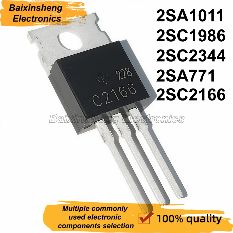 10PCS NEW% Quality 2SA1011 A1011 2SC2344 C2344 2SA771 A771 2SC1986 C1986 2SC2166 C2166 TO-220 Power Transistor