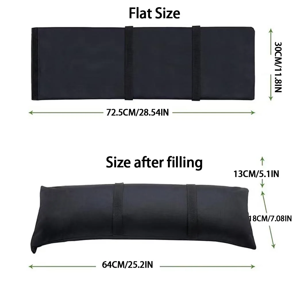 قطعتان من أكياس الرمل المستقيمة القابلة للتعبئة في الهواء الطلق ومظلات الحديقة وأكياس الوزن القابلة للتعبئة للمظلات #6