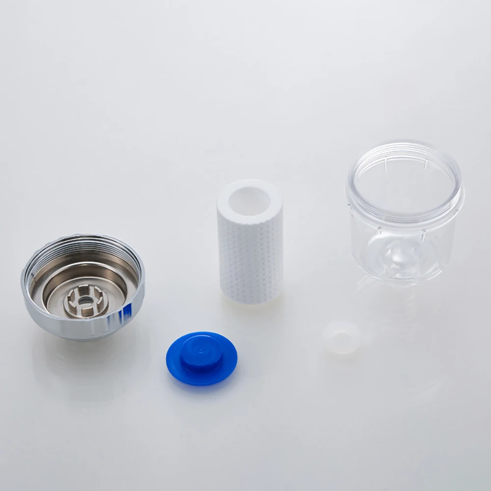 Torayvino Shower Head Filter High Output Revitalizing Shower Filter Water Purifier Improve Water Quality Shower Filter Element