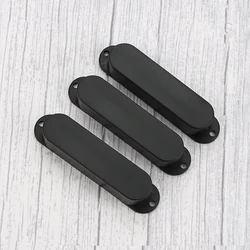 3 Pieces Closed Plastic Single Coil Guitar Pickup Covers High Quality Accessories for Fender Strat Electric Guitar