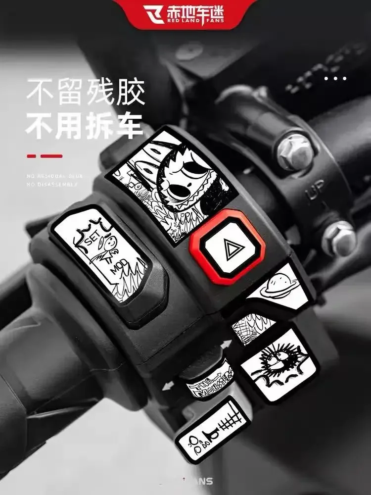 【Precise Fit】FOR ZONTES 150X Button Stickers, Decals, Strips, Waterproof Wrappers, and Accessories