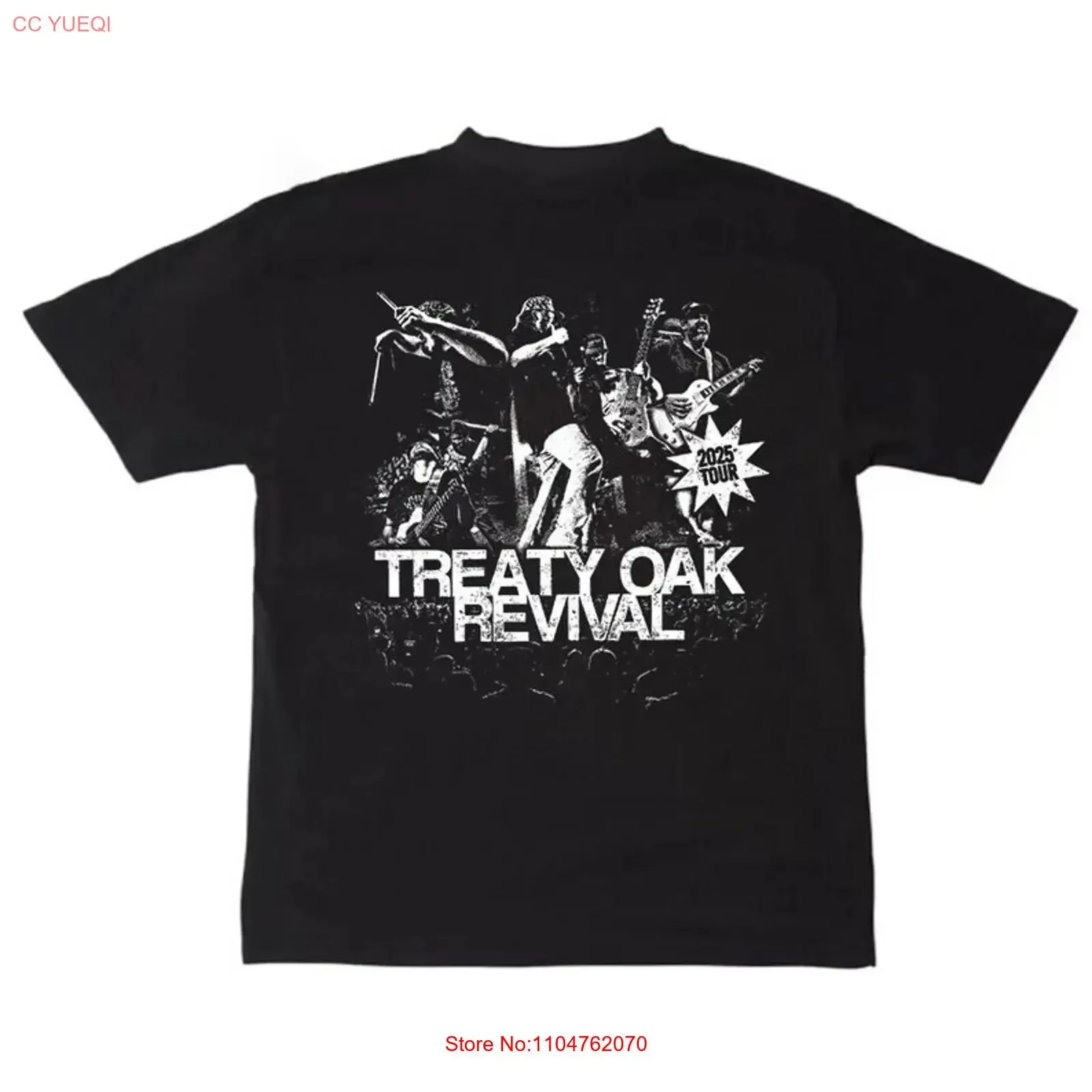 Treaty Oak Revival 2025 Tour T Shirt Size S 5XL vintage Washed Stretched Stylish fashion Breathable Slightly Unisex Soft