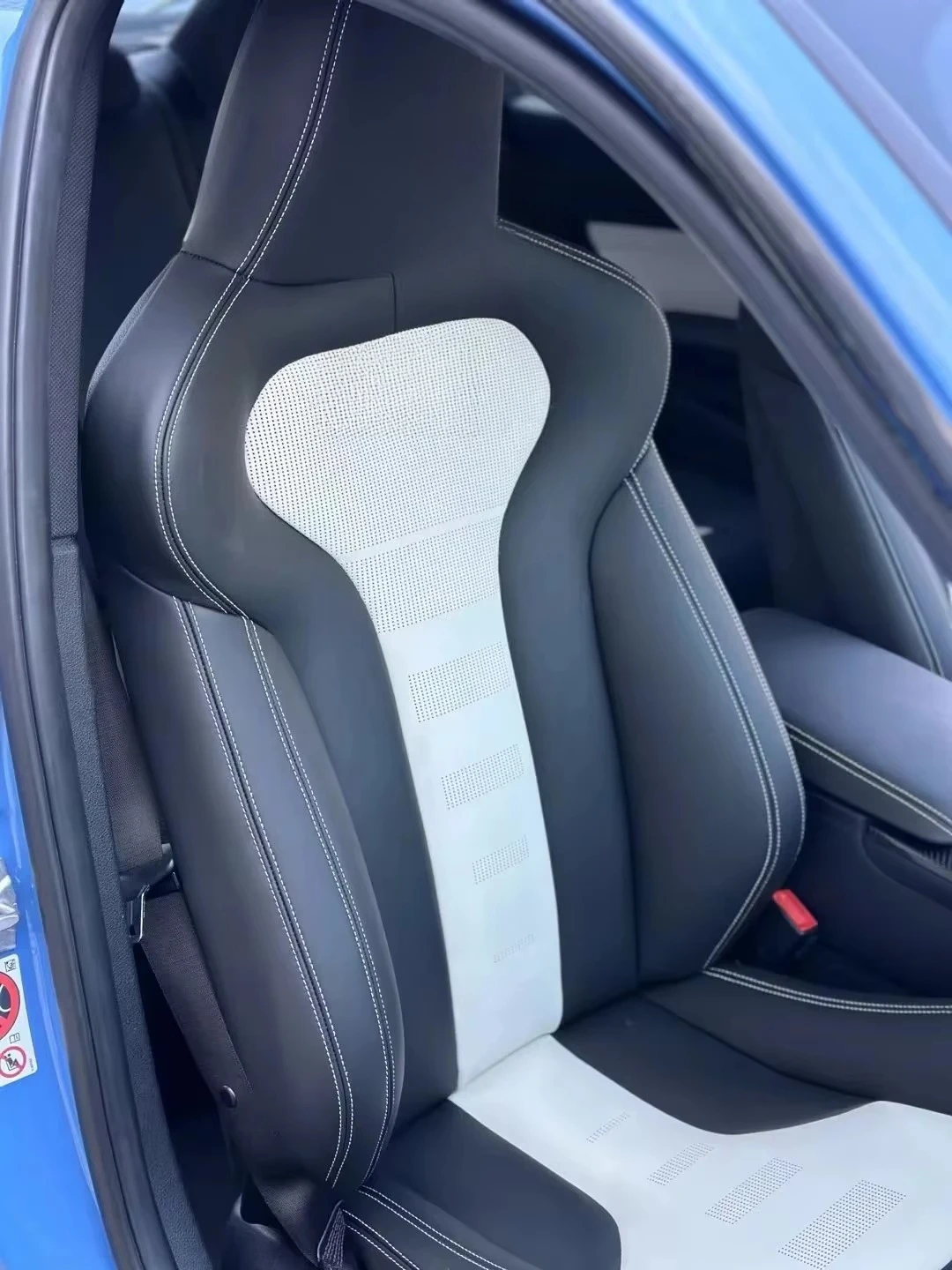 Car Interior Accessories Sport Racing Bucket Seats Customize Leather Cover and Sponge Seat for  F30 F80 F10 M3 M5 Upgrade
