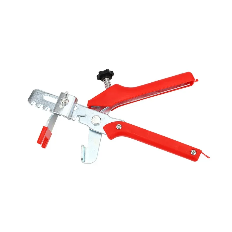 

Tile tiling tool, yellow plastic handle, locator, leveler, pushing pliers, tile leveling tool, clamping pliers