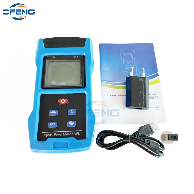 2 in 1 Fiber Optic detection Tester with Optical Power Meter Visual Fault Locator Fiber Optic OPM VFL customized