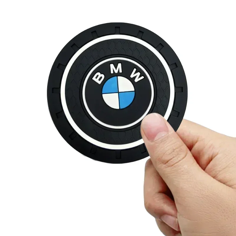 2025 For BMW 1/2pcs Silica Gel Car Coaster Water Cup Anti-slip Pad For BMW X1 X2 X3 X5 X4 X6 X7 G30 G20 G32 G11 G12 F40 F30 F2 A