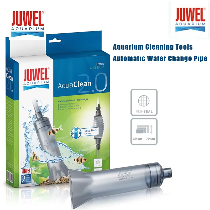 

JUWEL Aqua Clean 2.0 Aquarium Cleaning Tools Automatic Water Change Pipe Hand Fully Cycle Pumping Washing Sand