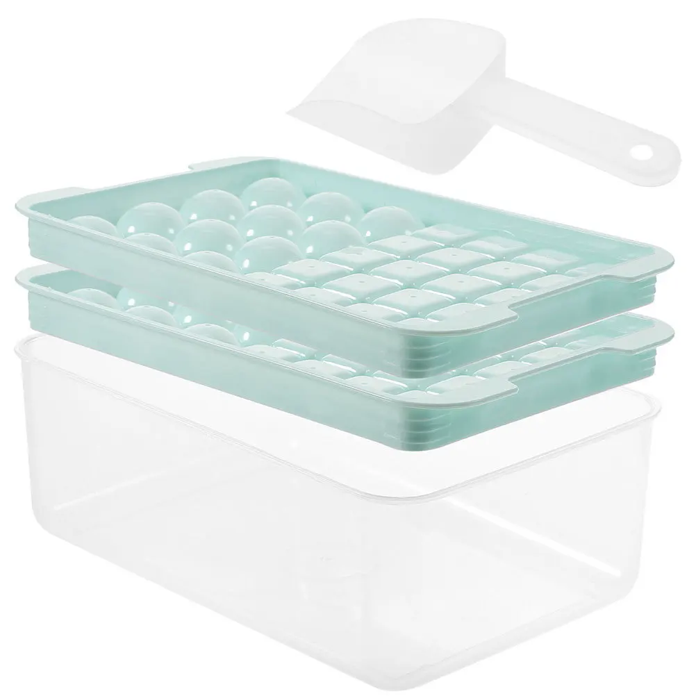 

1Set Household Ice Balls Tray Portable Ice Molds for Freezer Easy to Use Fill with Fruits Juices Long Service Life